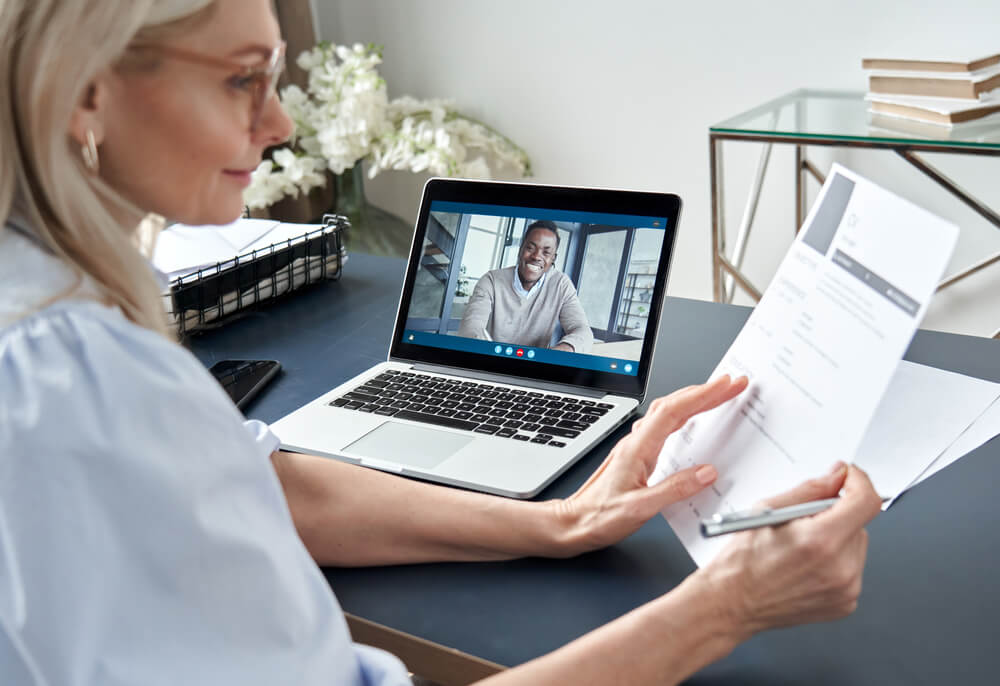 Secure digital platforms enabling remote healthcare staffing for U.S. medical facilities.
