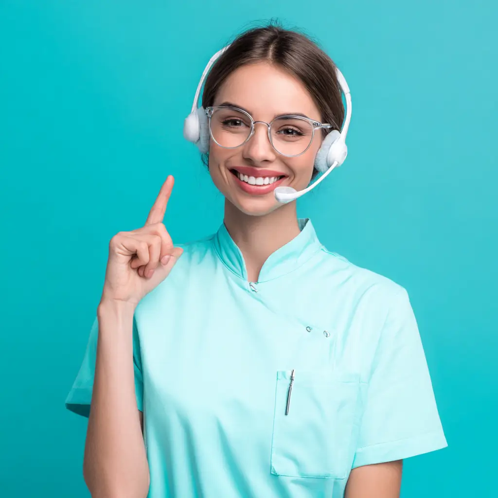 virtual dental assistant smiling